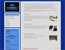 Tablet Screenshot of aboconsult-abogados-valladolid.com